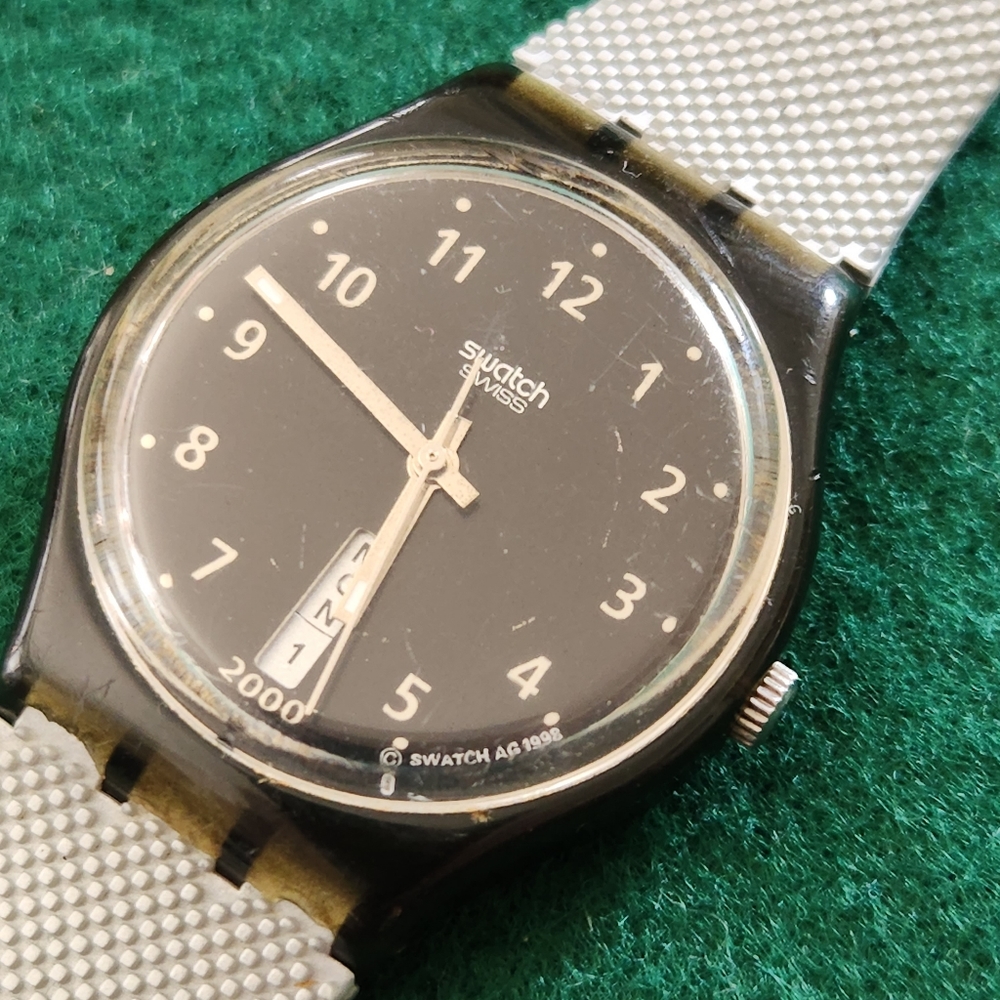 Black Swatch Watch